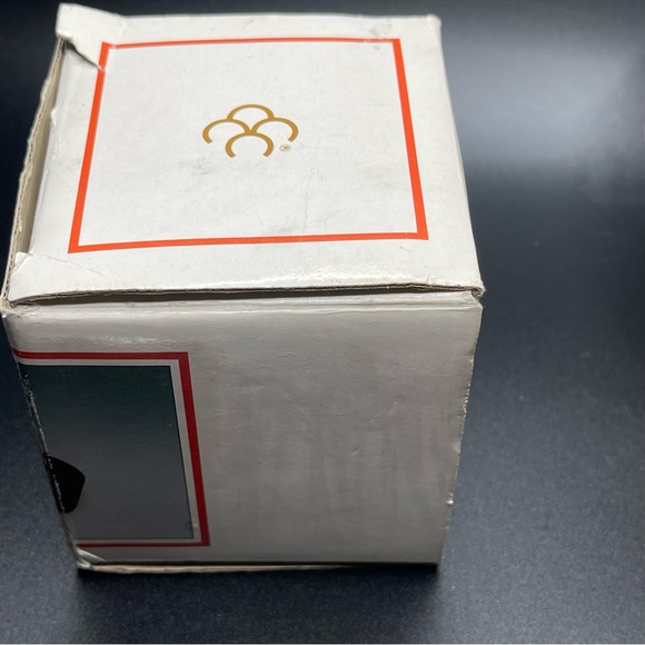 VTG Colonial Candle of Cape Cod Holly Ceramic Candle Holder w/Box Christmas - Picture 8 of 11